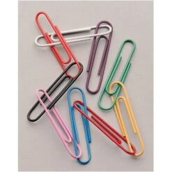 Quill Brand® Jumbo Paper Clips, Assorted Colors, 200/Tub 5 Quill Brand® Jumbo Paper Clips, Assorted Colors, 200/Tub -Fiskar Shop 25729 s7
