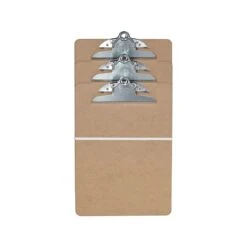 Officemate Hardboard Clipboards,Letter Size, Brown, 3/Pack (83505/83130)