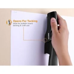 Bostitch Flat Clinch Desktop Stapler, 40 Sheet Capacity, Black (B175-BLK) -Fiskar Shop 6C58C702 CFB8 42C0 B0CA26DEF8FB64CC s7