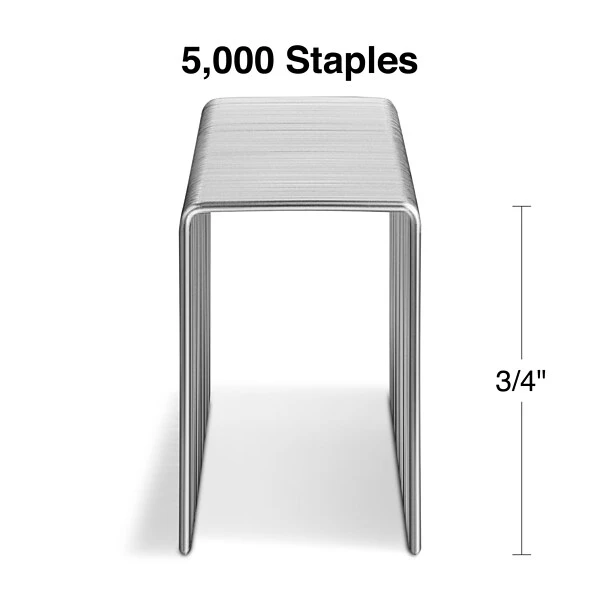 Staples High-Capacity Staples, 3/4" Leg Length, 5000/Box (TR58096) 2 Staples High-Capacity Staples, 3/4" Leg Length, 5000/Box (TR58096) - Image 2