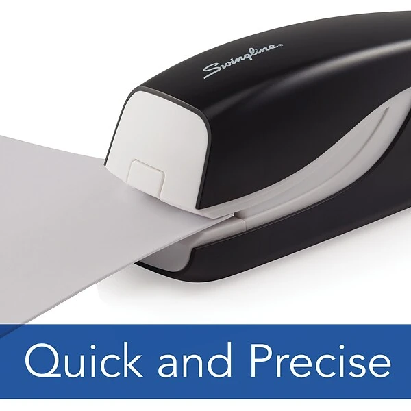 Swingline Breeze Electric Stapler, 20 Sheet Capacity, Black/White (42131) 4 Swingline Breeze Electric Stapler, 20 Sheet Capacity, Black/White (42131) - Image 4