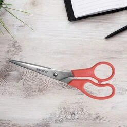 Westcott All Purpose Value 8" Stainless Steel Standard Scissors, Pointed Tip, Red (40618) -Fiskar Shop F88402DC 9159 47EE 937EFA536DAE9B26 s7