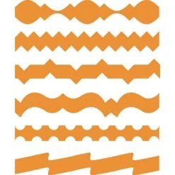 Fiskars Decorative 6 1/2" Stainless Steel Craft Scissors, Pointed Tip, Assorted Colors, 6/Pack (SZ667)