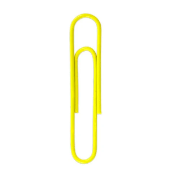 JAM Paper® Vinyl Colored Jumbo Paper Clips, Large, Yellow, 75/Pack (42182236) 2 JAM Paper® Vinyl Colored Jumbo Paper Clips, Large, Yellow, 75/Pack (42182236) - Image 2