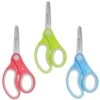 Westcott® Junior 5" Stainless Steel Kid's Scissors, Blunt Tip, Assorted, 12/Pack (ACM15971)