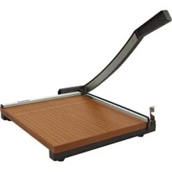 X-ACTO Commercial Grade 15" Guillotine Trimmer, Black/Brown (26615) -Fiskar Shop s0392823 s7