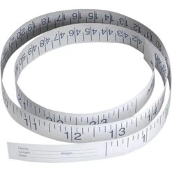 Medline Paper Measuring Tapes, 72" Size, 500/Pack