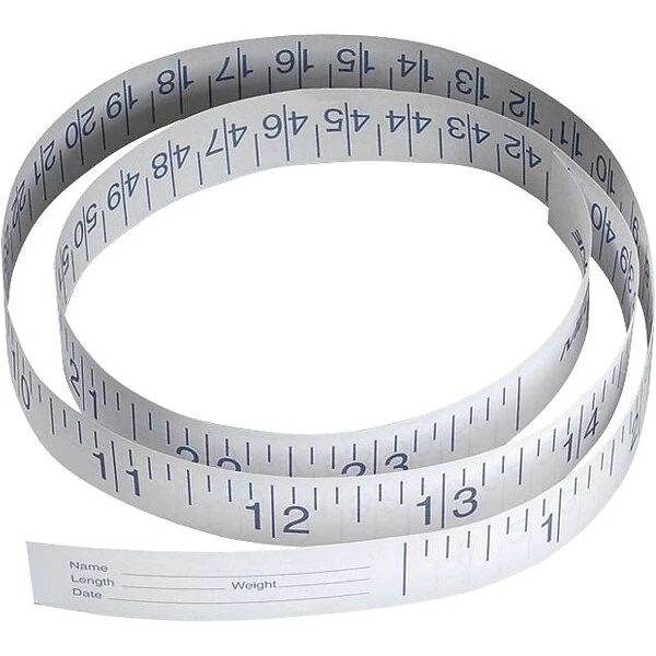 Medline Paper Measuring Tapes, 72" Size, 500/Pack 1 Medline Paper Measuring Tapes, 72" Size, 500/Pack