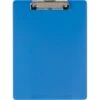 Officemate® Plastic Clipboard, Letter, Arctic Blue, 9" X 12 1/2"