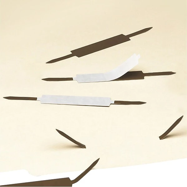 Smead Self-Adhesive Fasteners, 1" Capacity, Brass, 100/Bx (34574) 1 Smead Self-Adhesive Fasteners, 1" Capacity, Brass, 100/Bx (34574)