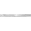 Staples Stainless Steel Ruler With Non Slip Cork Base 18" (51899)