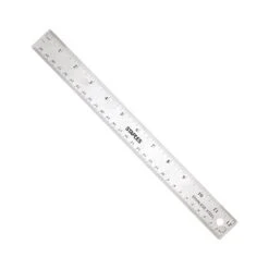 Staples 12" Imperial/Metric Scales Ruler (51887)