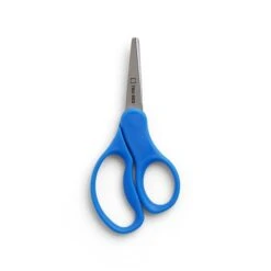 Staples Teacher Pack 5" Kids Pointed Tip Stainless Steel Scissors, Straight Handle, Right & Left Handed, 12/Pack (TR55057) -Fiskar Shop s1146031 s7