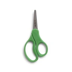 TRU RED™ 5" Kids Pointed Tip Stainless Steel Scissors, Straight Handle, Right & Left Handed, 2/Pack (TR55054)