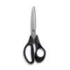 TRU RED™ 8" Stainless Steel Scissors, Straight Handle, 2/Pack (TR55030)