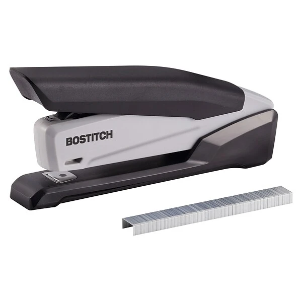 Bostitch EcoStapler™ Spring-Powered Desktop Stapler, 20-Sheet Capacity, Gray/Black (1710) 2 Bostitch EcoStapler™ Spring-Powered Desktop Stapler, 20-Sheet Capacity, Gray/Black (1710) - Image 2
