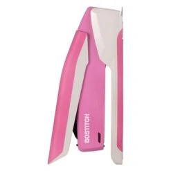 Bostitch InCourageâ„¢ Spring-Powered Desktop Stapler, 20-Sheet, Pink/White (1188)