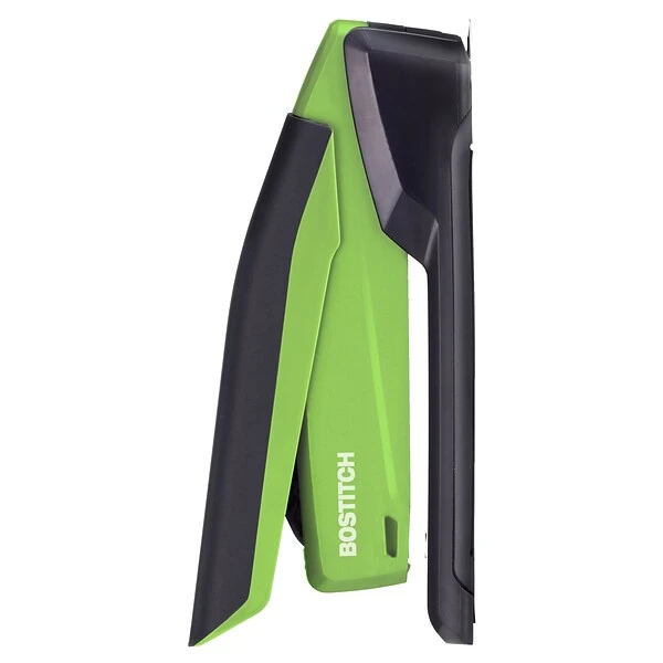 Bostitch InPower™ Spring-Powered Desktop Stapler, 20 Sheet Capacity, Green/Black (1123) 1 Bostitch InPower™ Spring-Powered Desktop Stapler, 20 Sheet Capacity, Green/Black (1123)
