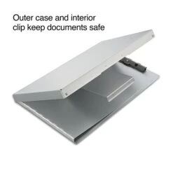 Quill Brand® Aluminum Clipboard, Legal, Silver, 8.5" X 14", 1/PK -Fiskar Shop s1206522 s7