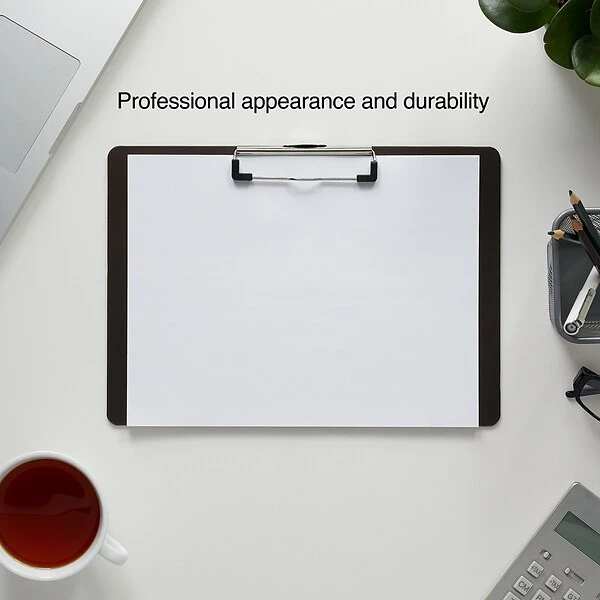 Plastic Landscape Clipboard, Letter Size, Black (28526) 5 Plastic Landscape Clipboard, Letter Size, Black (28526) - Image 5