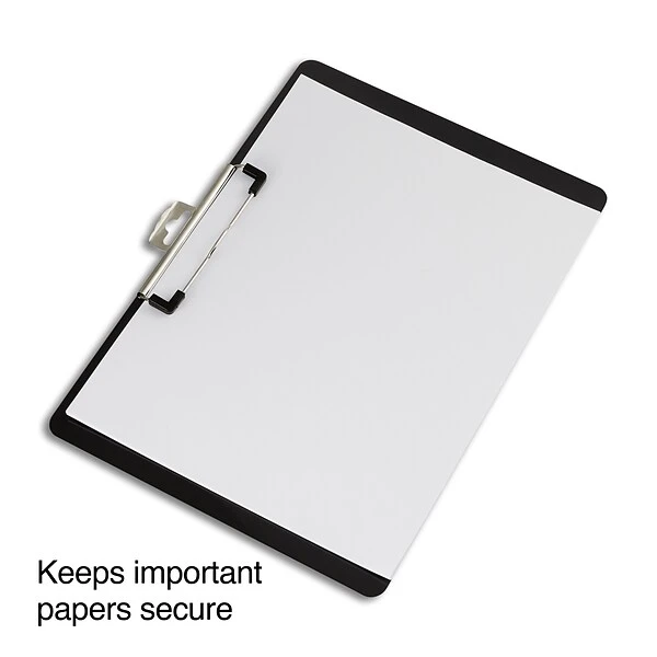Plastic Landscape Clipboard, Letter Size, Black (28526) 4 Plastic Landscape Clipboard, Letter Size, Black (28526) - Image 4