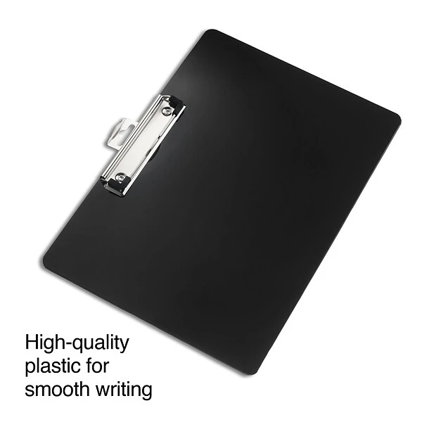 Plastic Landscape Clipboard, Letter Size, Black (28526) 2 Plastic Landscape Clipboard, Letter Size, Black (28526) - Image 2