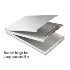 Quill Brand® Aluminum Clipboard, Memo, Silver, 10" X 6-1/4" X 1-1/8", 1/Pk -Fiskar Shop s1206607 s7