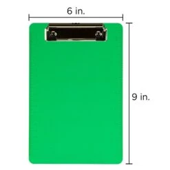 JAM Paper Plastic Clipboard, Memo Size, Green (331CPMGR) -Fiskar Shop sp104484333 s7 1