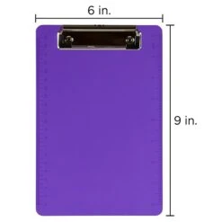 JAM Paper Plastic Clipboard, Memo Size, Purple (331CPMPU) 6 JAM Paper Plastic Clipboard, Memo Size, Purple (331CPMPU) -Fiskar Shop sp104484335 s7