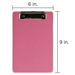 JAM Paper Plastic Clipboard, Memo Size, Pink (331CPMPI) 6 JAM Paper Plastic Clipboard, Memo Size, Pink (331CPMPI) -Fiskar Shop sp104484353 s7