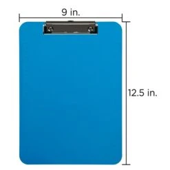 JAM Paper Plastic Clipboard, Letter Size, Blue, 12/Pack (340926882AZ) 6 JAM Paper Plastic Clipboard, Letter Size, Blue, 12/Pack (340926882AZ) -Fiskar Shop sp104484438 s7