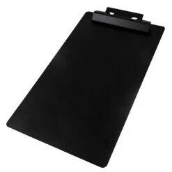 JAM Paper® Aluminum Premium Clipboard With Hinge, Legal Size, 9 X 15 1/2, Black Clip Board, Sold Individually (340933569)