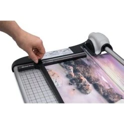 United 26" Rotary Paper Trimmer, 15 Sheet Capacity, Silver/Black (RT26)