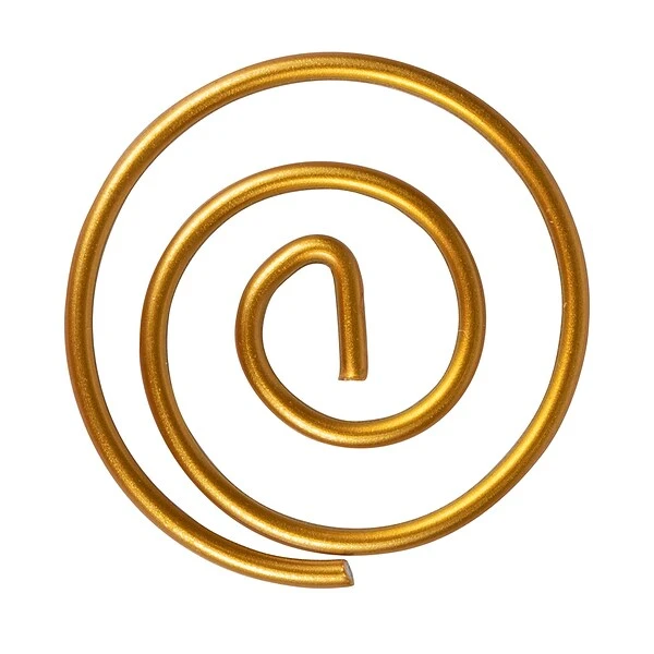 JAM Paper Circular Small Paper Clips, Gold, 2 Packs Of 50 (21832062B) 2 JAM Paper Circular Small Paper Clips, Gold, 2 Packs Of 50 (21832062B) - Image 2