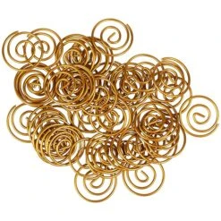 JAM Paper Circular Small Paper Clips, Gold, 2 Packs Of 50 (21832062B) 6 JAM Paper Circular Small Paper Clips, Gold, 2 Packs Of 50 (21832062B) -Fiskar Shop sp145003475 s7
