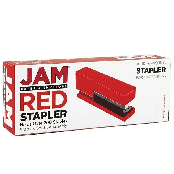 JAM Paper Desk Organizer Set, Red (3378RE) 2 JAM Paper Desk Organizer Set, Red (3378RE) - Image 2