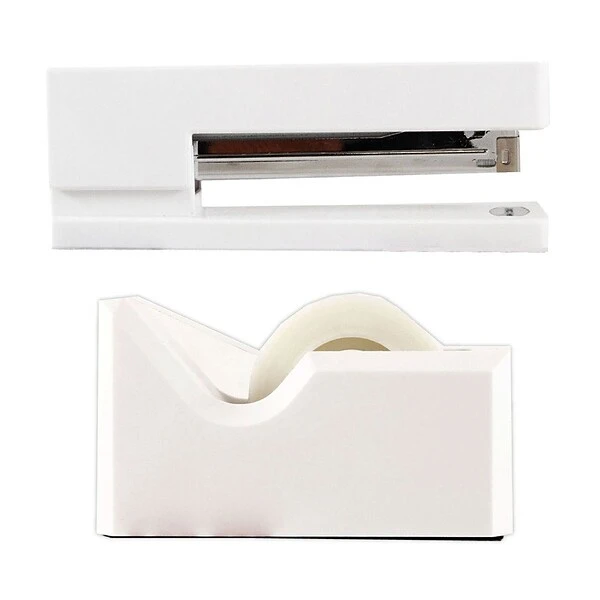 JAM Paper Desk Organizer Set, White (3378WE) 1 JAM Paper Desk Organizer Set, White (3378WE)
