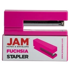 JAM Paper Modern Desktop Stapler, 10 Sheet Capacity, Pink (337PIZ) -Fiskar Shop sp152889829 s7