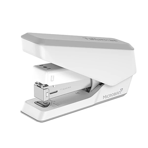 Fellowes LX840 EasyPress Desktop Stapler, 25-Sheet Capacity, White (5011501) 2 Fellowes LX840 EasyPress Desktop Stapler, 25-Sheet Capacity, White (5011501) - Image 2