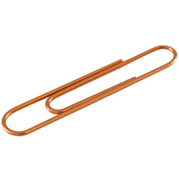 JAM Paper® Colored Jumbo Paper Clips, Large 2 Inch, Rose Gold Paperclips, 2 Packs Of 75 (21832059a) 4 JAM Paper® Colored Jumbo Paper Clips, Large 2 Inch, Rose Gold Paperclips, 2 Packs Of 75 (21832059a) - Image 4