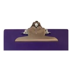 Saunders US-Works Plastic Clipboard, Letter Size, Purple (21606)