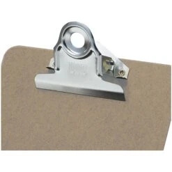 Officemate Hardboard Clipboard, Memo Size, Brown (83503)
