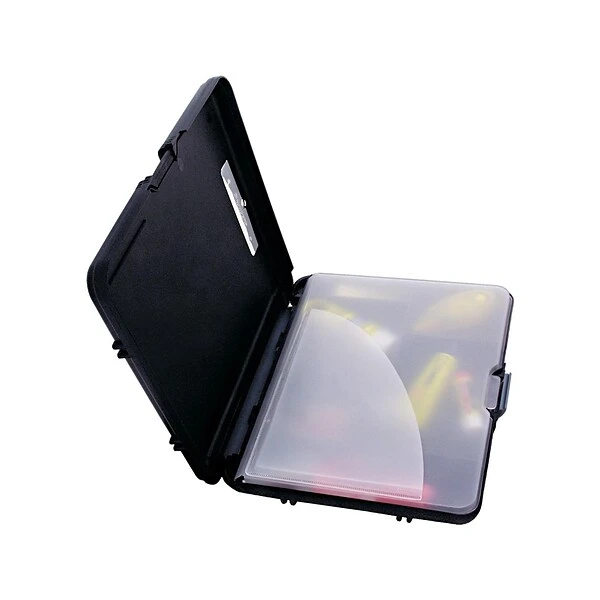 Saunders WorkMate II Polypropylene Storage Clipboard, Black (00552) 2 Saunders WorkMate II Polypropylene Storage Clipboard, Black (00552) - Image 2