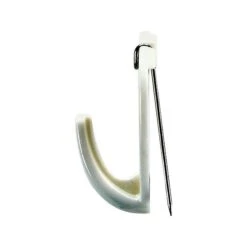 Officemate Cubicle Hooks, White, 5/Pack (30180)