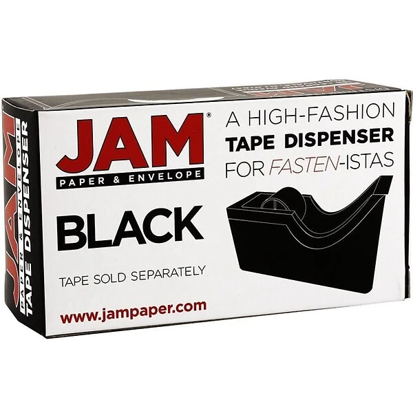 JAM PaperOffice & Desk Sets, Stapler And Tape Dispenser, 20 Sheet Capacity, Black (3378BK) 3 JAM PaperOffice & Desk Sets, Stapler And Tape Dispenser, 20 Sheet Capacity, Black (3378BK) - Image 3