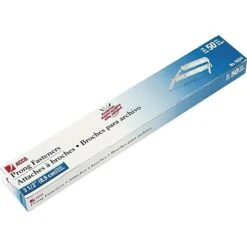 ACCO Premium Folder Fasteners, Silver, 50/Box (A7070324)