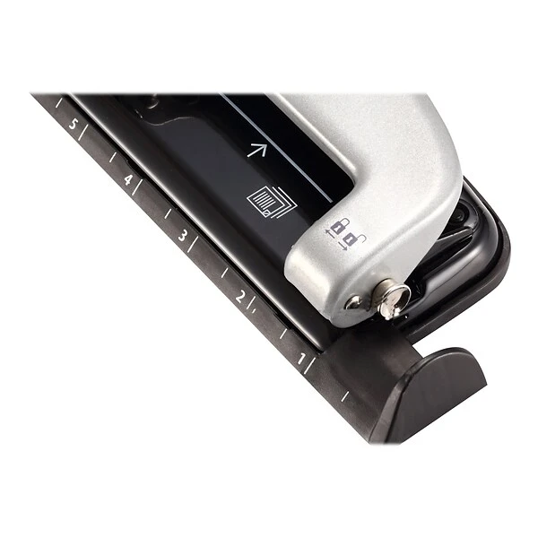 Bostitch EZ Squeeze™ Three-Hole Punch, 12 Sheet Capacity, Silver/Black (2101) 3 Bostitch EZ Squeeze™ Three-Hole Punch, 12 Sheet Capacity, Silver/Black (2101) - Image 3