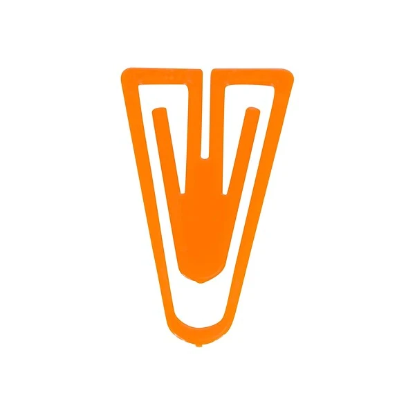 Baumgarten's Plastiklips Paper Clips, X-Large, Assorted, 50/Box (LP-1700) 2 Baumgarten's Plastiklips Paper Clips, X-Large, Assorted, 50/Box (LP-1700) - Image 2