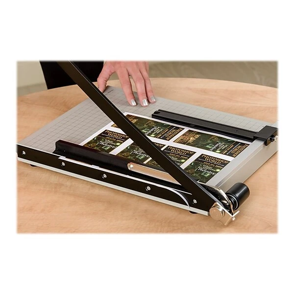 Dahle® Dahle Vantage 15" Guillotine Trimmer, White/Black (40015-12567) 4 Dahle® Dahle Vantage 15" Guillotine Trimmer, White/Black (40015-12567) - Image 4