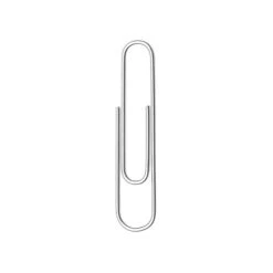 ACCO Economy #1 Paper Clips, Silver, 100/Box (A7072380) -Fiskar Shop sp43801665 s7